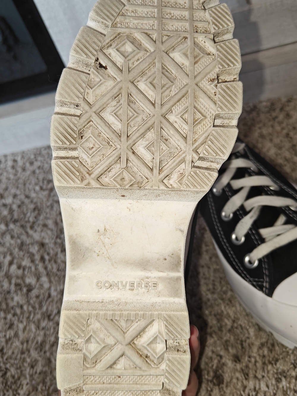 Converse Chuck Taylor All Star Lugged High-top Platform Sneakers Size 7.5 Women - Picture 7 of 7